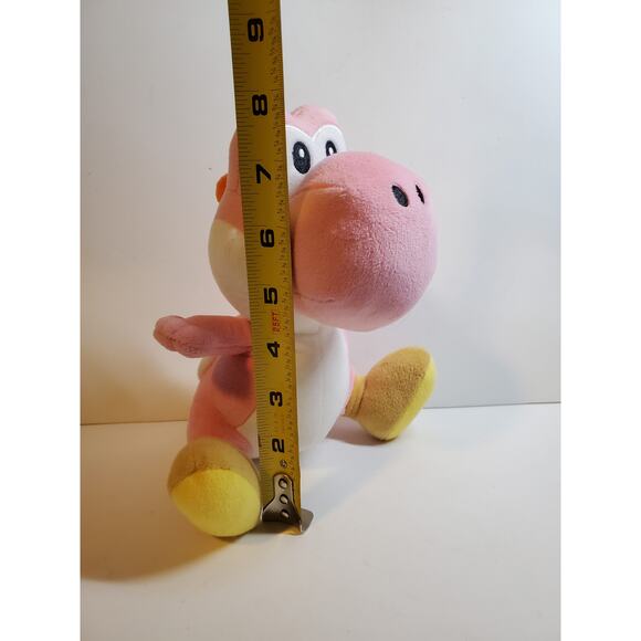 Super Mario - Pink Yoshi Plush - 8" - Picture 4 of 4